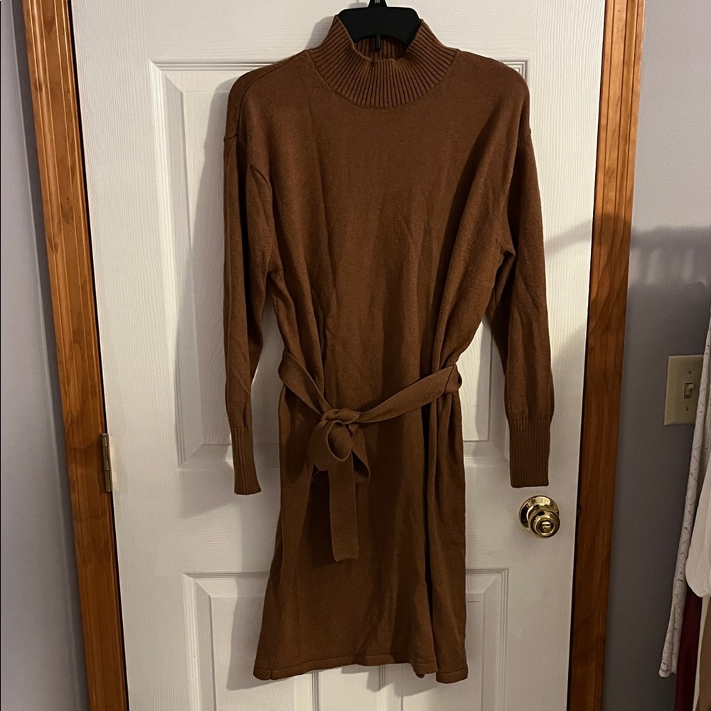 Banana Republic Brown Sweater Dress